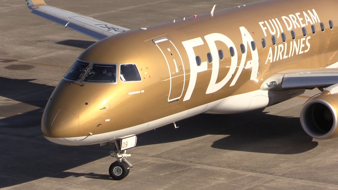 16/02/11 県営名古屋空港 フジドリームエアラインズ FDA ERJ-175