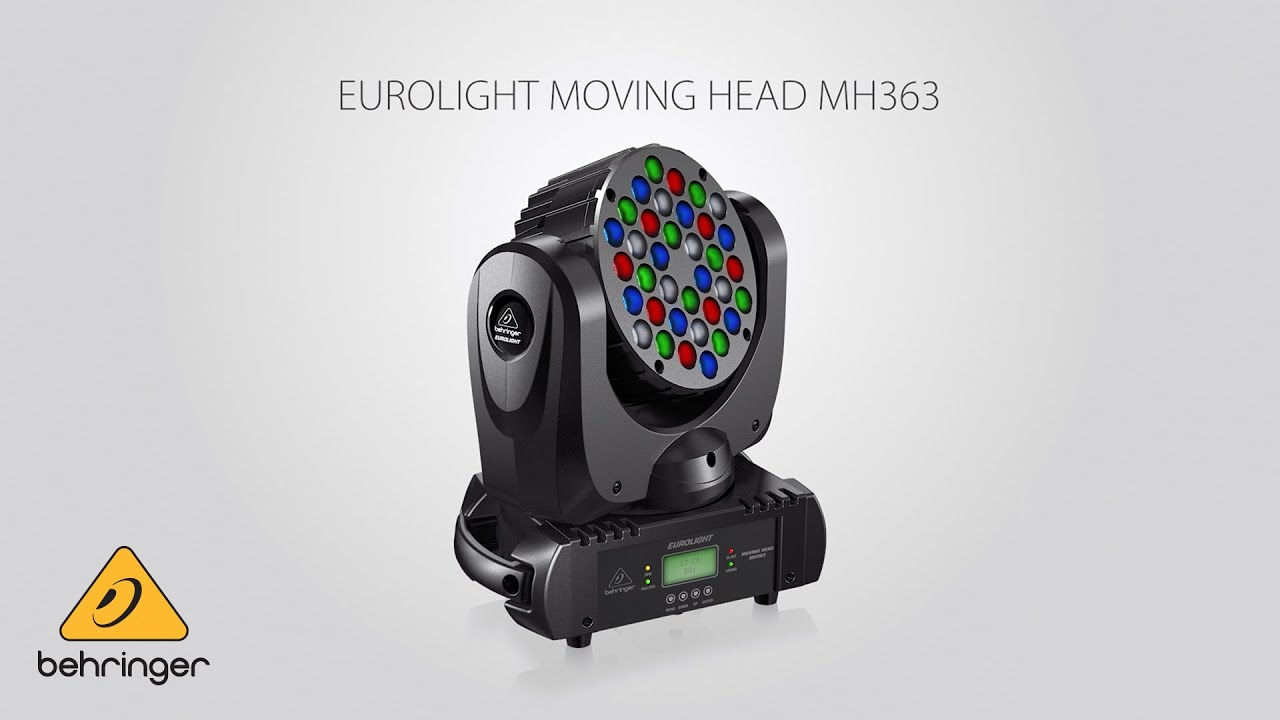 This is the Behringer MOVING HEAD MH363 - YouTube