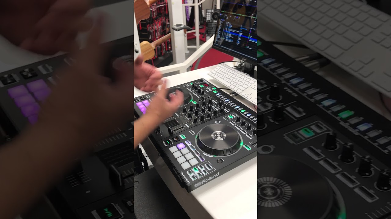 First look at a Roland DJ505 at Pitbull Audio! - YouTube