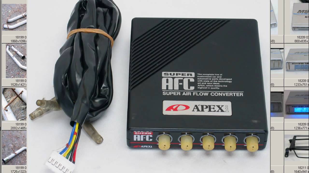 Apexi 5 dial SAFC S-AFC Super air flow Converter A/F controller