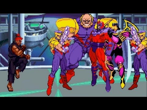 X-MEN 隠しキャラ 豪鬼(AKUMA)使用方法＆プレイ | CHILDREN OF THE
