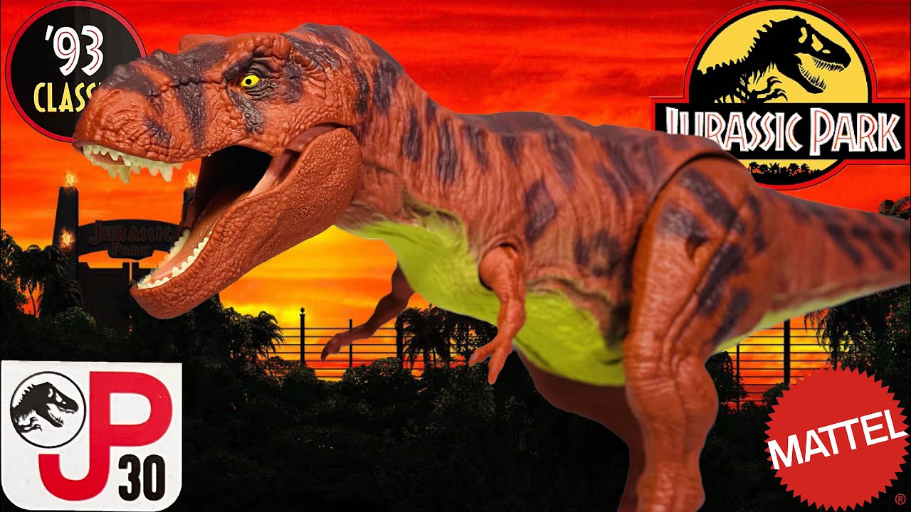 Mattel JP30 '93 Classic Real Feel Electronic Tyrannosaurus rex