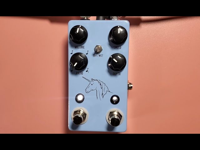JHS Unicorn V2 UniVibe*/Vibrato Demo - YouTube