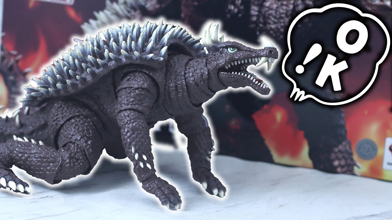 S.H.MonsterArts Anguirus（1972） Review ! - YouTube