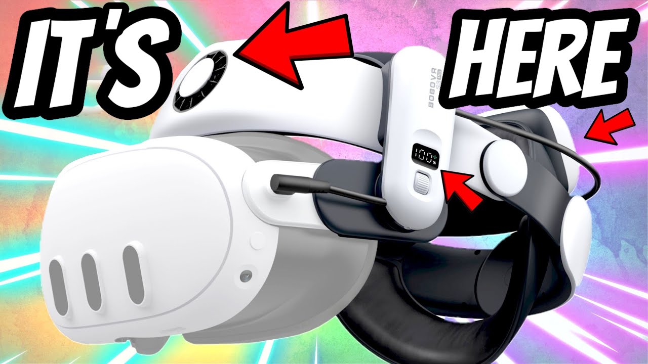 BOBOVR - VR Accessories | Quest 3 & 3S Accessories | Head Strap