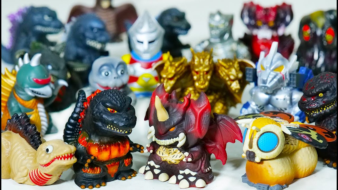 Don't underestimate the Godzilla finger puppet! [All types] Puppet