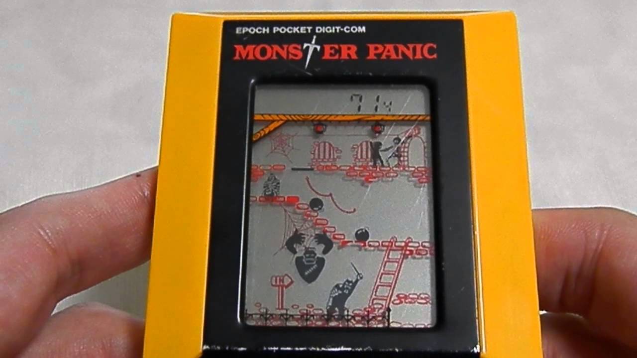 12025 Epoch Pocket Digti-Com Monster Panic - YouTube