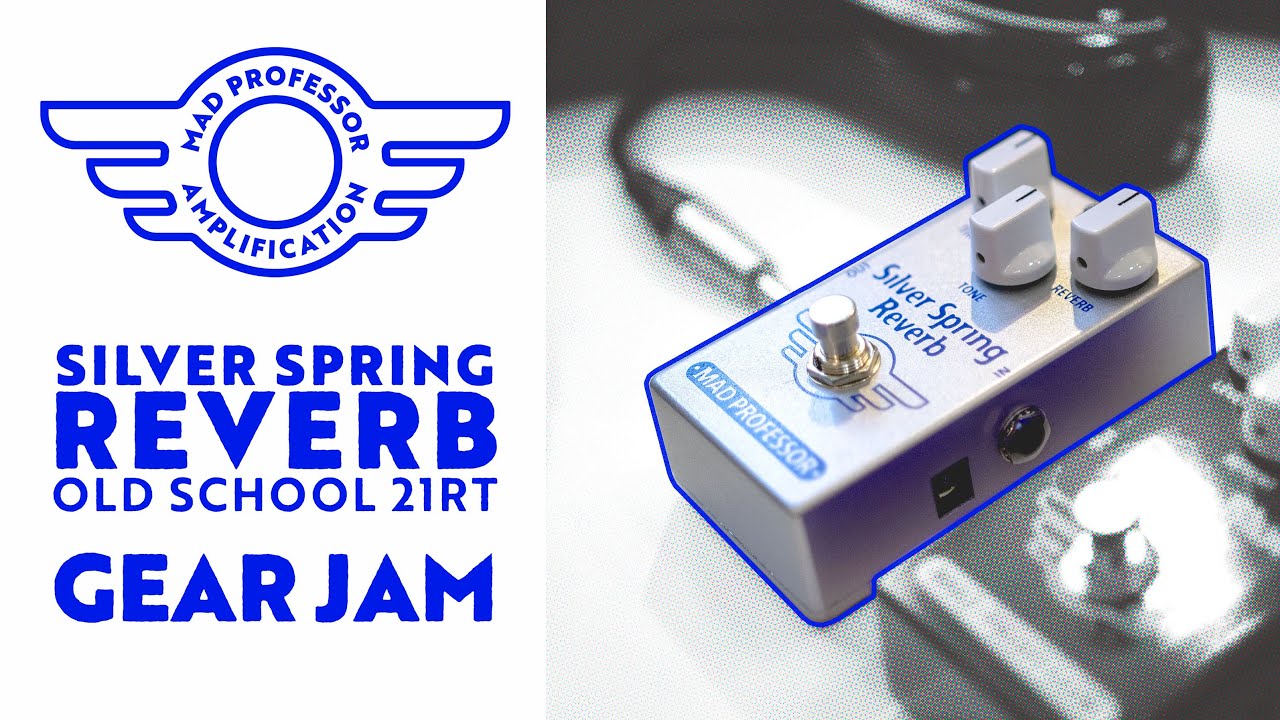 Silver Spring Reverb Pedal | Mad Professor Amplification