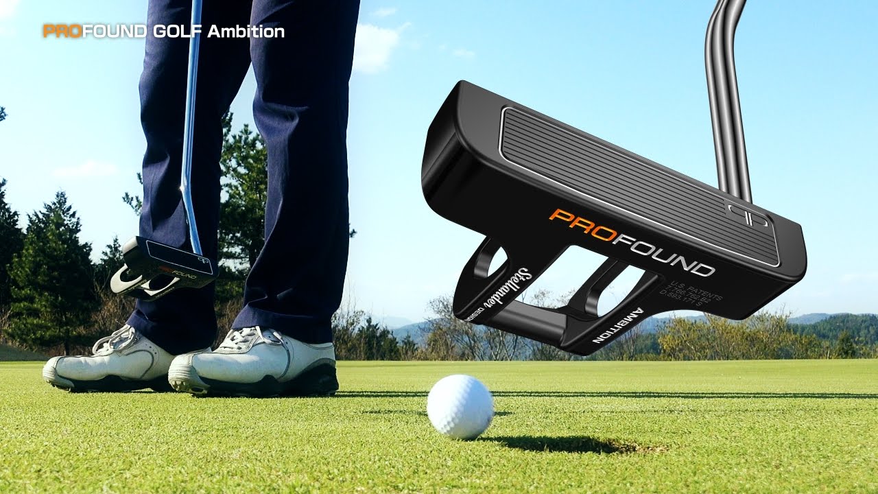 PROFOUND GOLFパター～オレンジが常に一貫性のあるセットアップを実現！