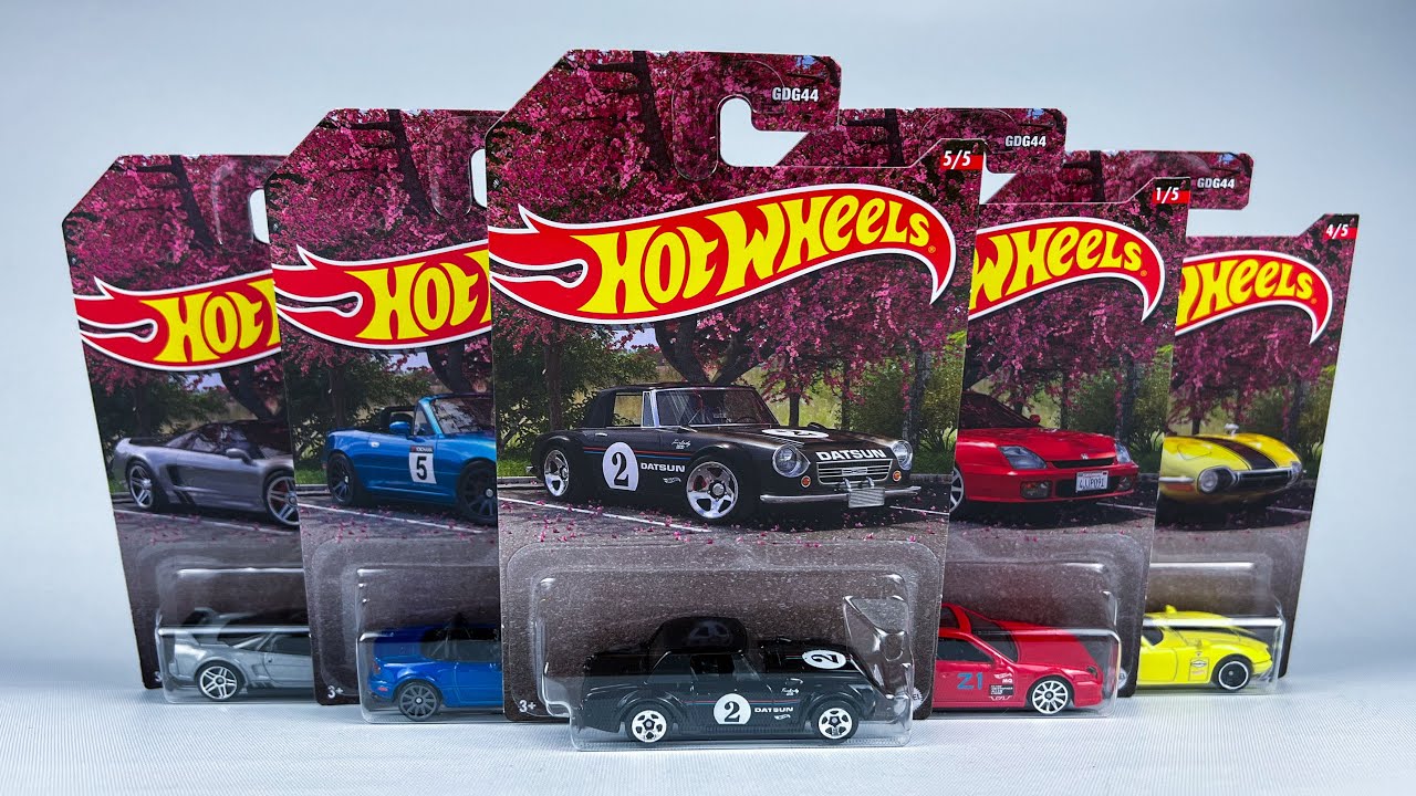 UNBOXING 2023 Hot Wheels Japanese Classics Series! - YouTube