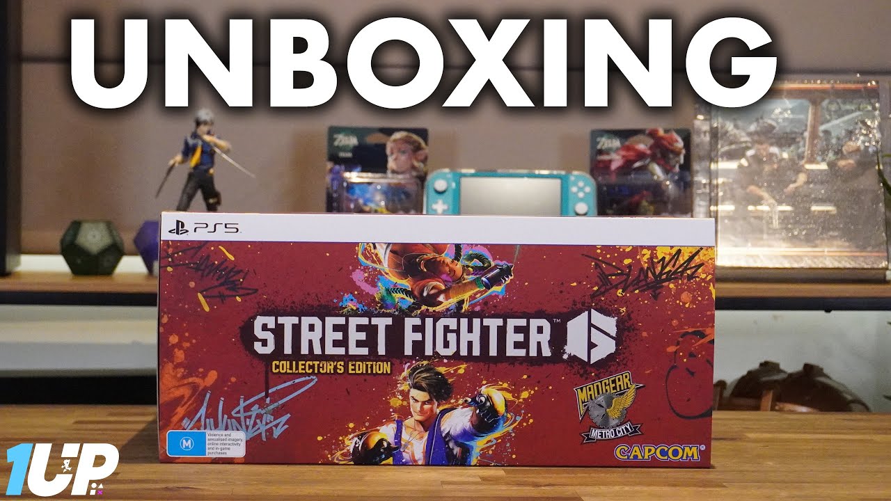Street Fighter 6 Mad Gear Box Collector's Edition | Unboxing - YouTube