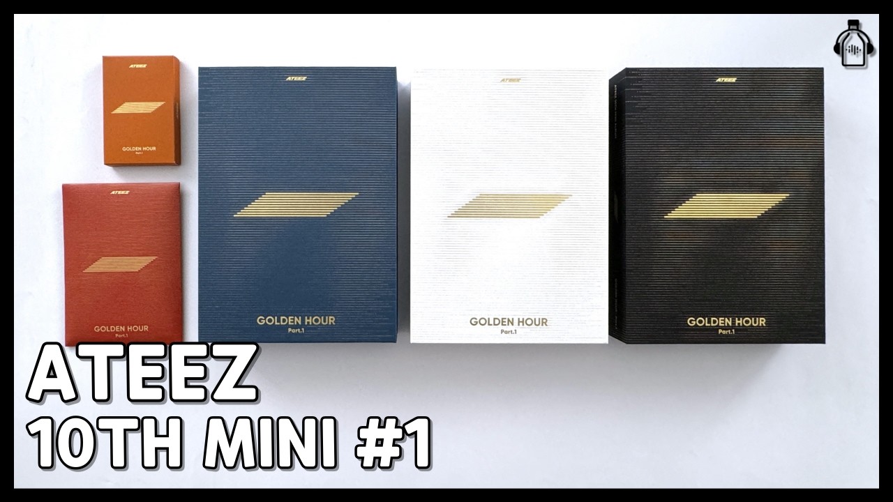 ATEEZ | GOLDEN HOUR : Part.1 | 10th Mini Album Part.1 (2024-05-31