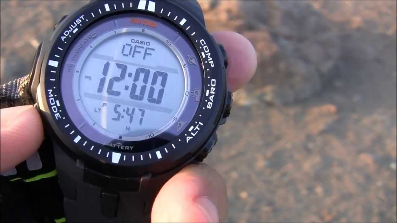Casio ProTrek PRW3000 Watch Review - YouTube