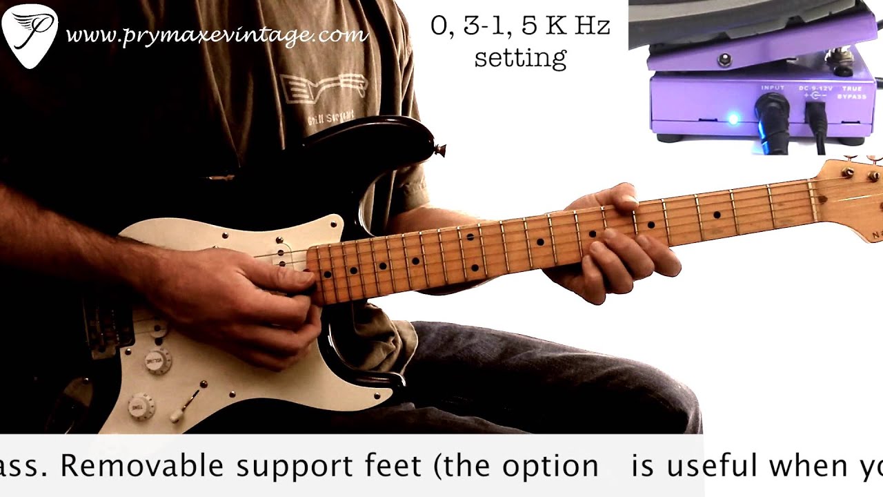 AMT Electronics Japanese Girl Wah WH-1 - YouTube