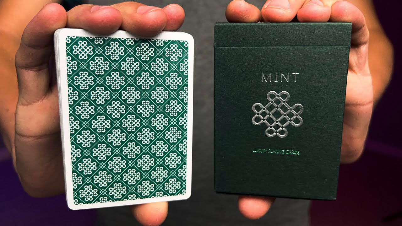 Cucumber Mint V2 Playing Cards Deck Review! - YouTube