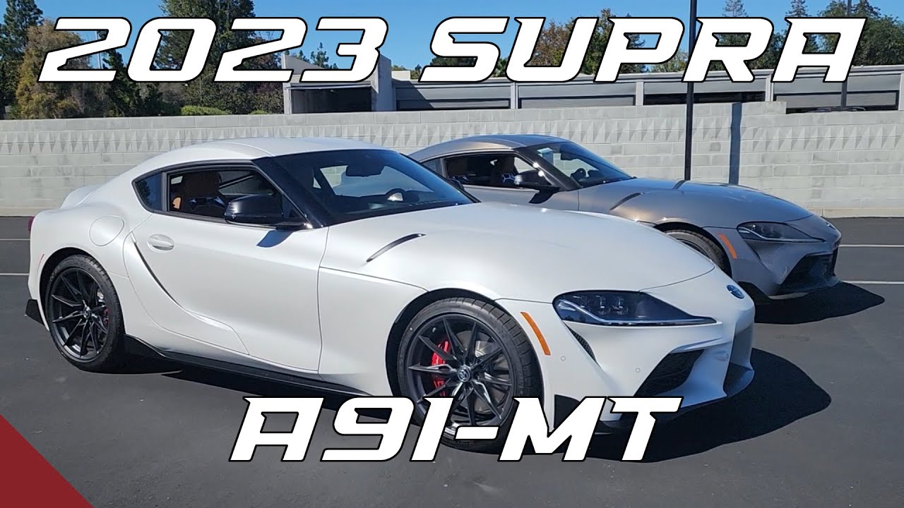 2023 Toyota Supra A91-MT Manual Overview - YouTube
