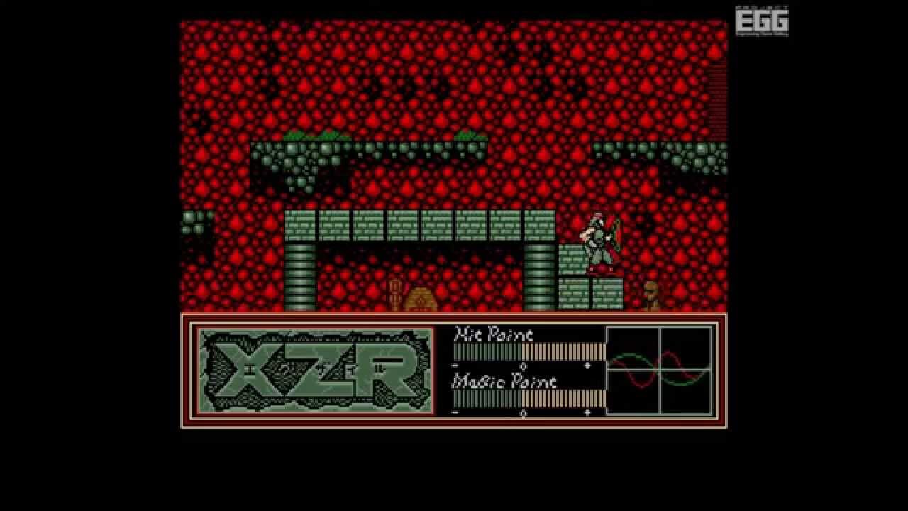 XZR ～破滅の偶像～ for MSX2 (1988) - YouTube