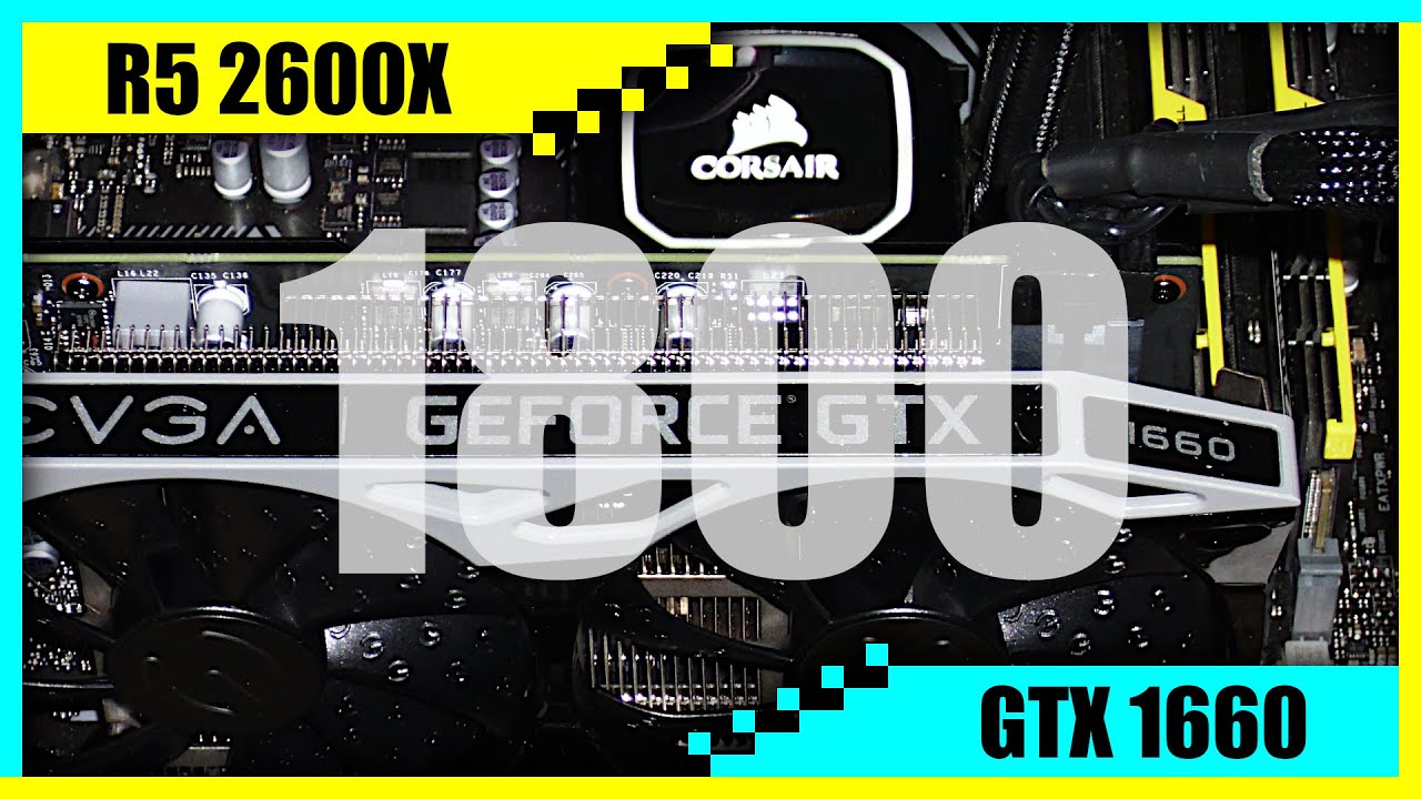 Ryzen 5 2600X + GTX 1660 Gaming PC in 2022 | Tested in 7 Games