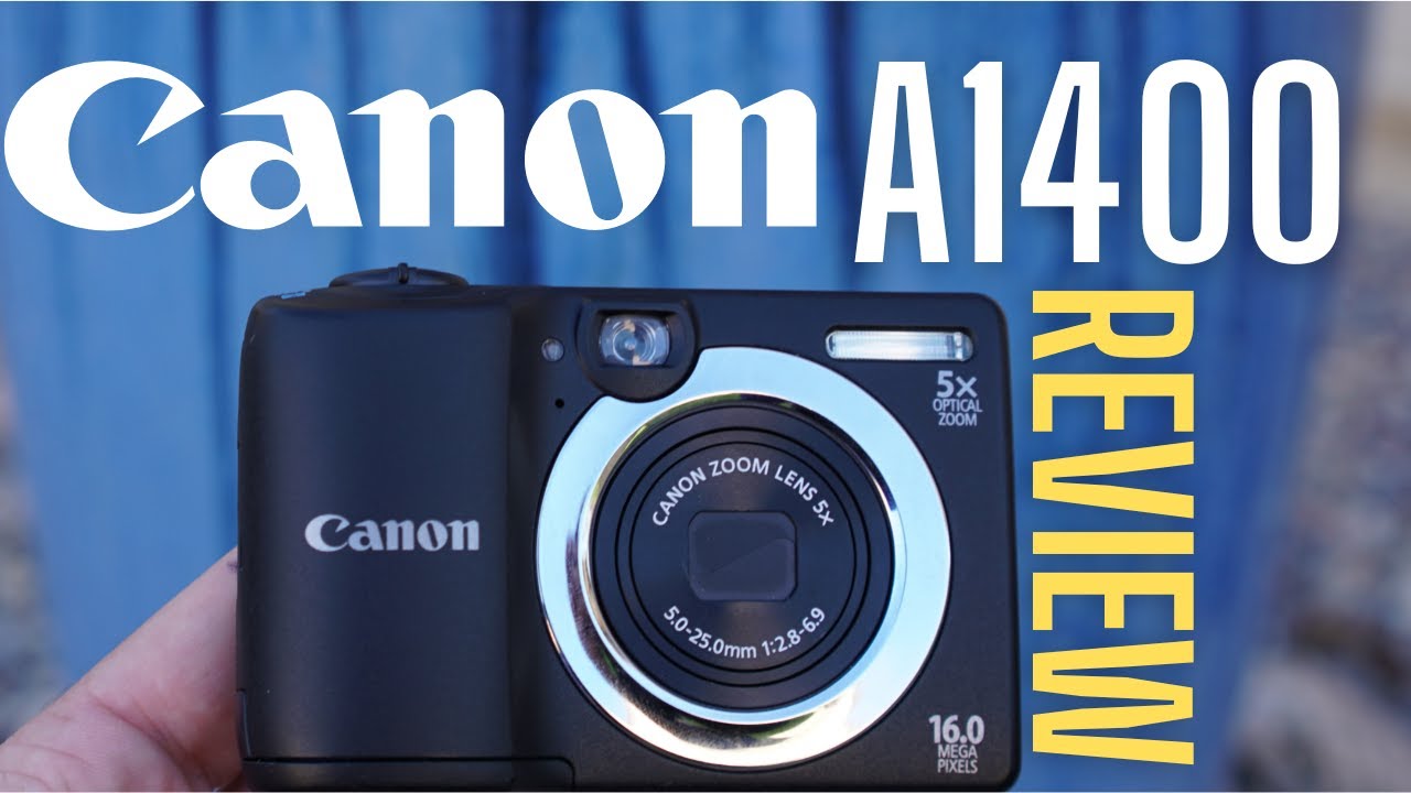 Canon Powershot A1400 Digital Camera Tutorial & Review 2023 - YouTube
