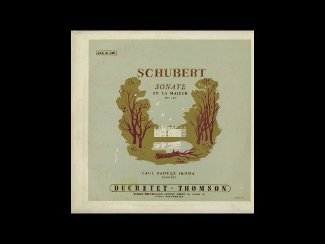 Silent Tone Record/シューベルト：ピアノ・ソナタ13番/パウル