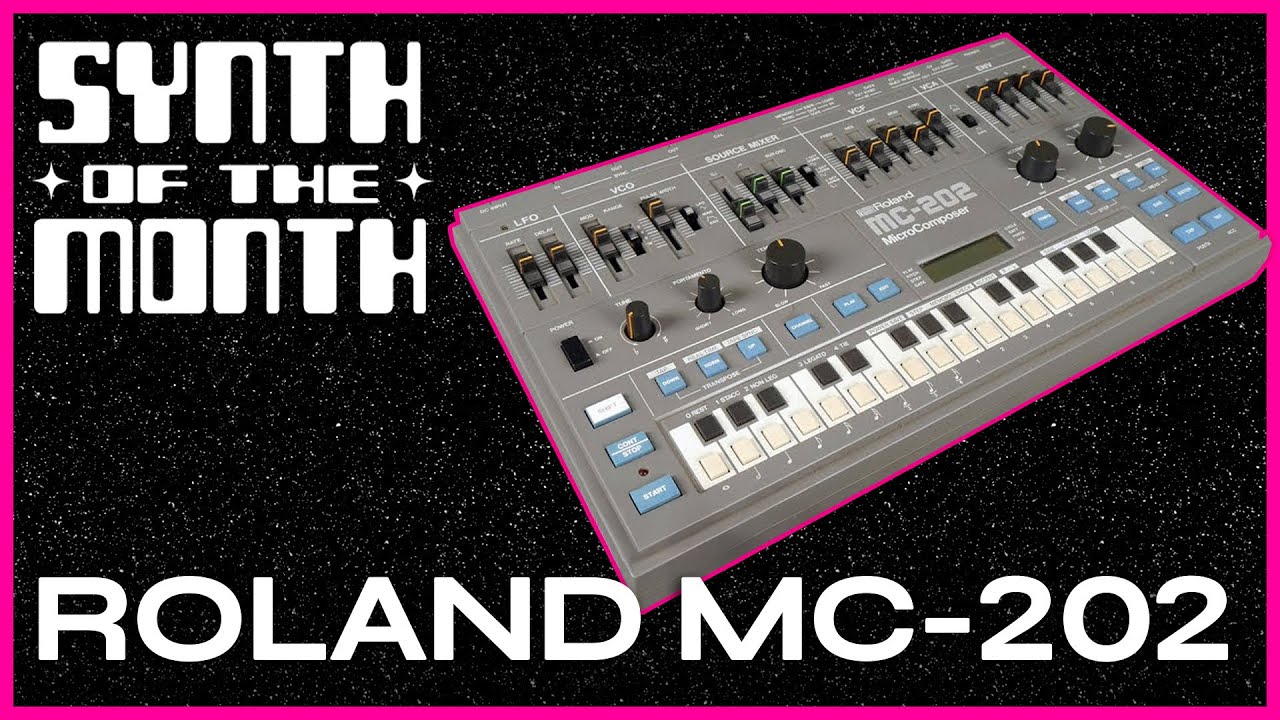 Roland MC-202 - Synth of the Month - YouTube