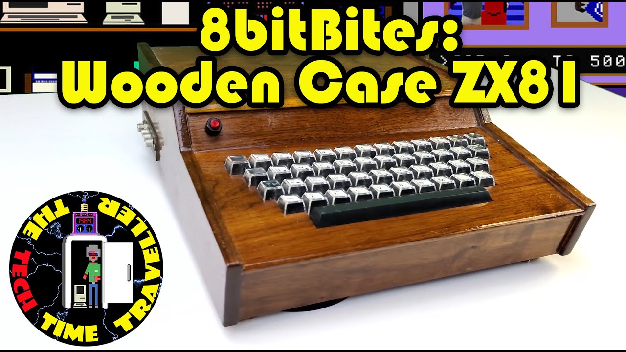 Wooden Case Sinclair ZX81| 8BitBites - YouTube