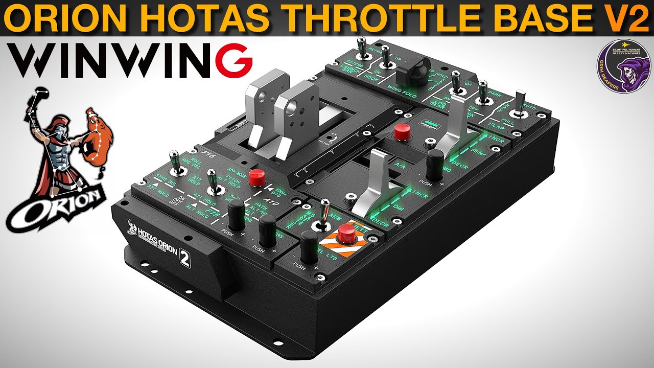 Product Review: Winwing ORION HOTAS Throttle Base V2 - YouTube