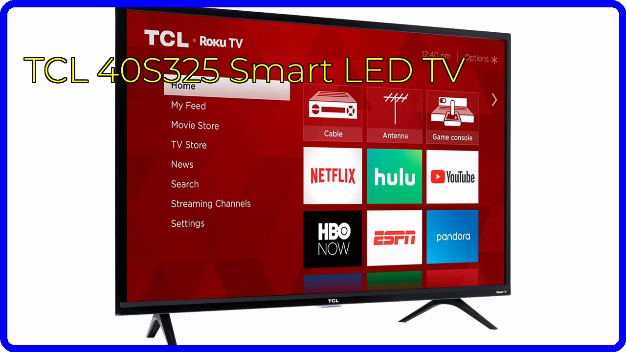 REVIEW (2026): TCL 40S325 Smart LED TV. ESSENTIAL details. - YouTube