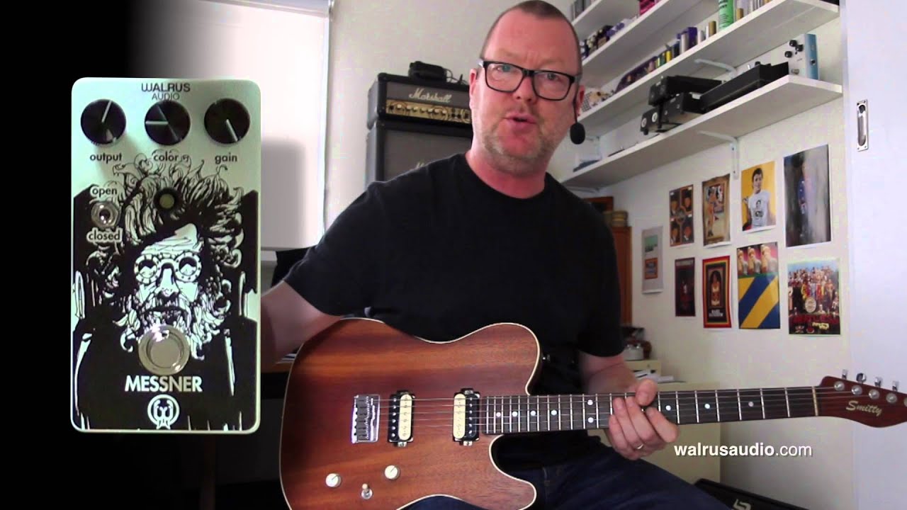 Walrus Audio: MESSNER Low Gain Overdrive - YouTube