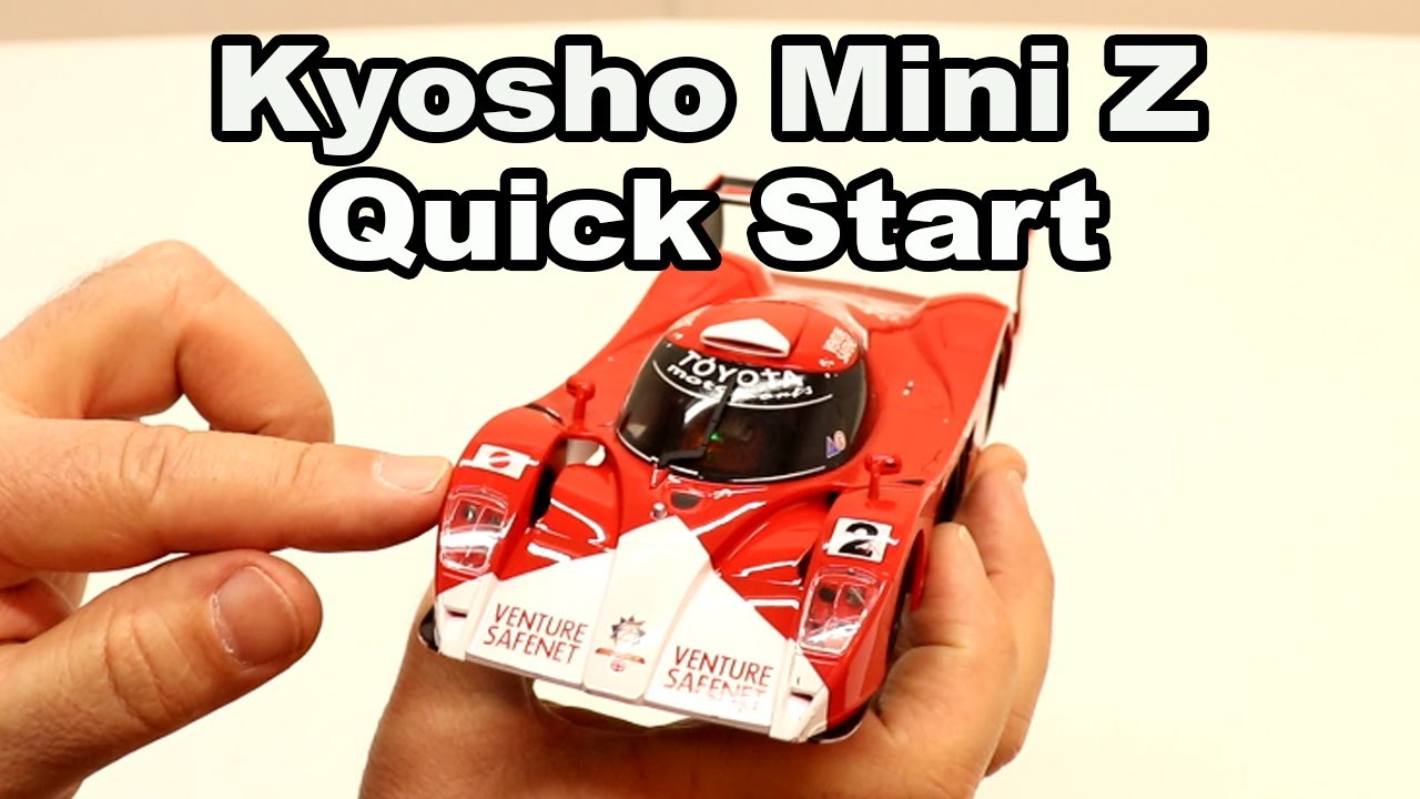 Kyosho Mini Z Toyota GT one Unboxing - Beginner Quick Start - YouTube