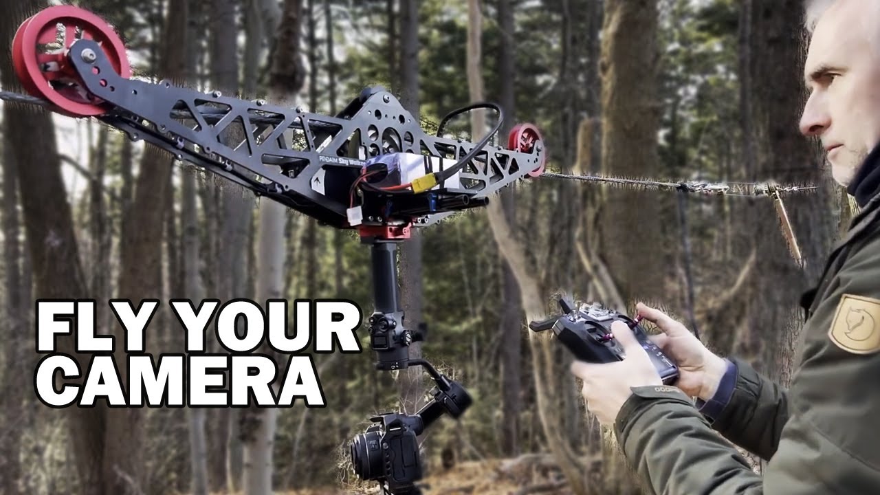 Sky-Walker Pro Cinema Cablecam System for Camera | Proaim — Proaim.be