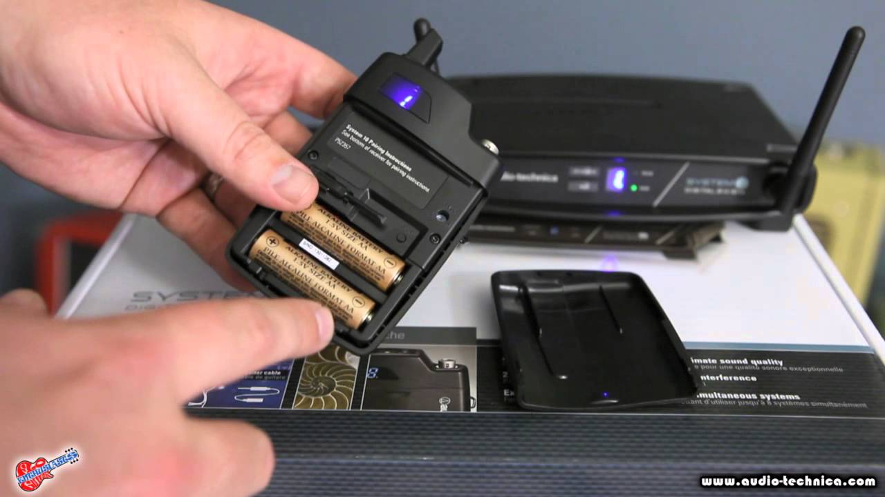 Audio-Technica Sytem 10 Digital 2.4 Ghz Wireless System Demo by