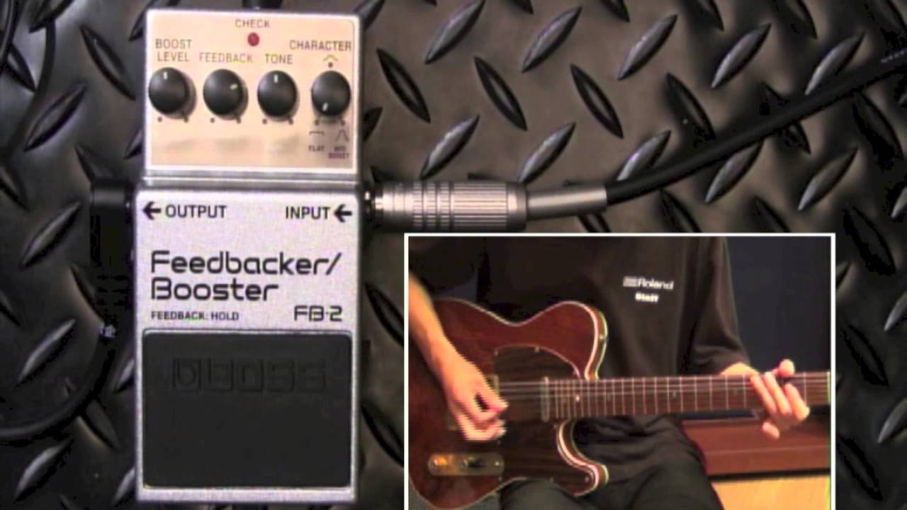 試奏動画】BOSS FB-2 Feedbacker / Booster【BOSS COMPACT PEDAL 100th