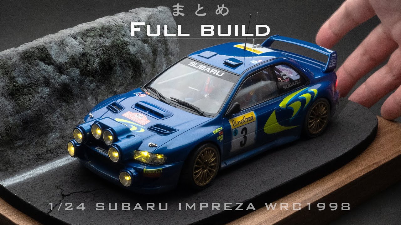 1/24 タミヤ スバル インプレッサWRC'98 | 図解！なんでも制作日記