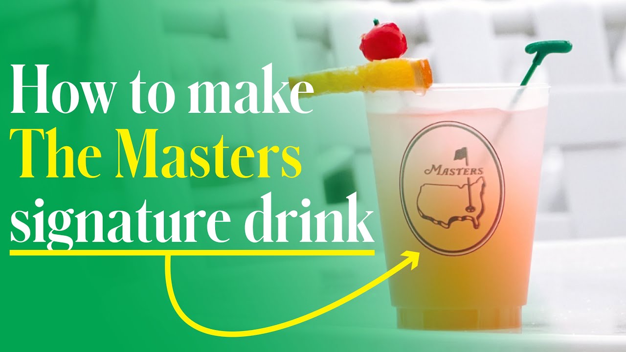 How to make an Azalea cocktail, the signature drink of the Masters