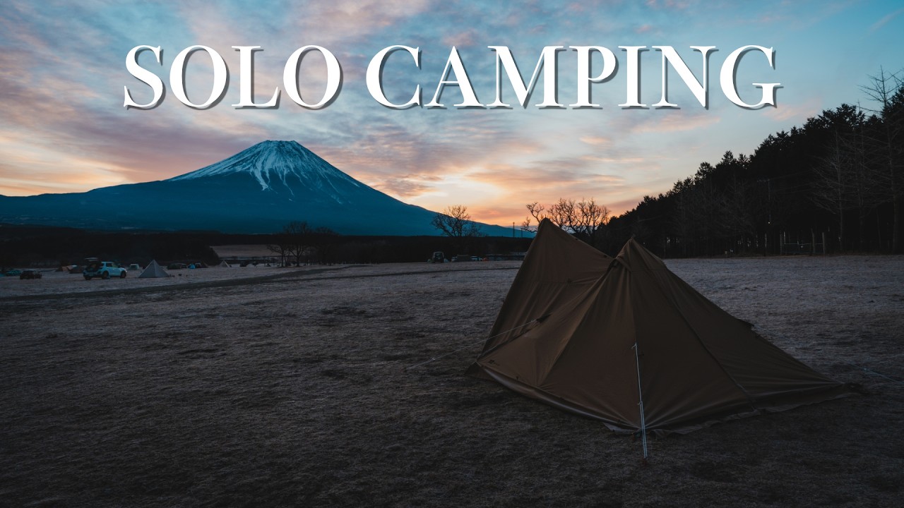 ソロキャンプ】WAQ Alpha T/C 二股化とヘキサタープMでソロキャンプ