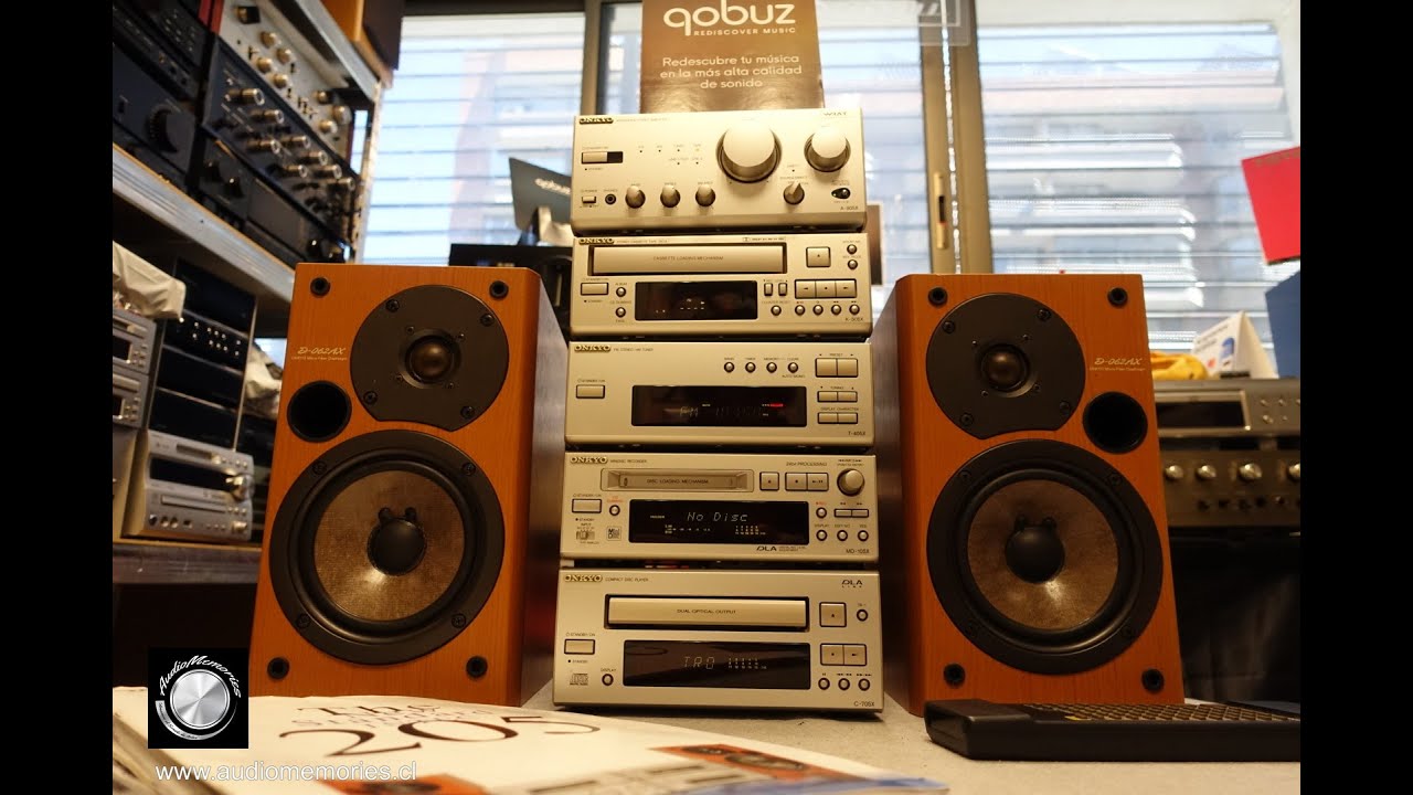 Minisistema Onkyo Intec 205 - YouTube