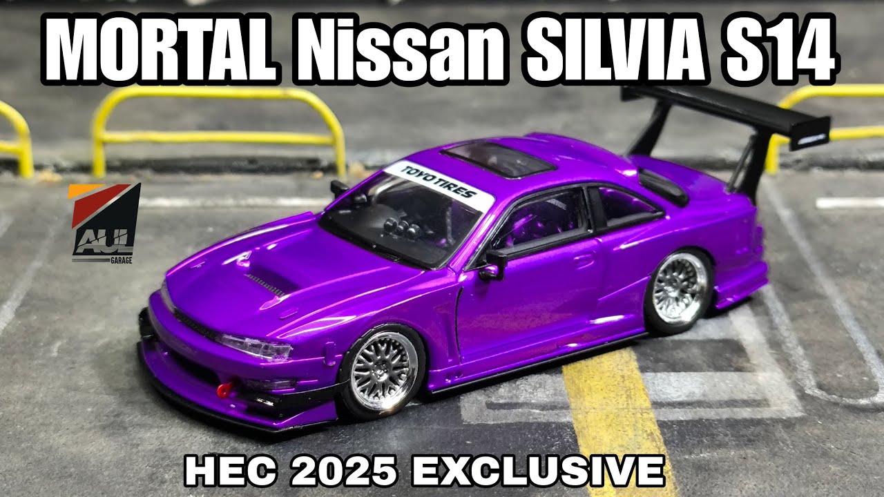 1/64 Nissan Silvia S14 Seiji Ookawara by Mortal Models. HEC 2025