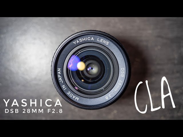 Yashica DSB 28mm f2 8 CLA (READ THE DESCRIPTION BEFORE OPENING THE