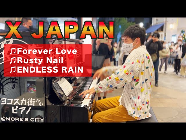 横須賀の街中で拍手喝采 & 手笛まで！！ 感動と激動の「X JAPAN