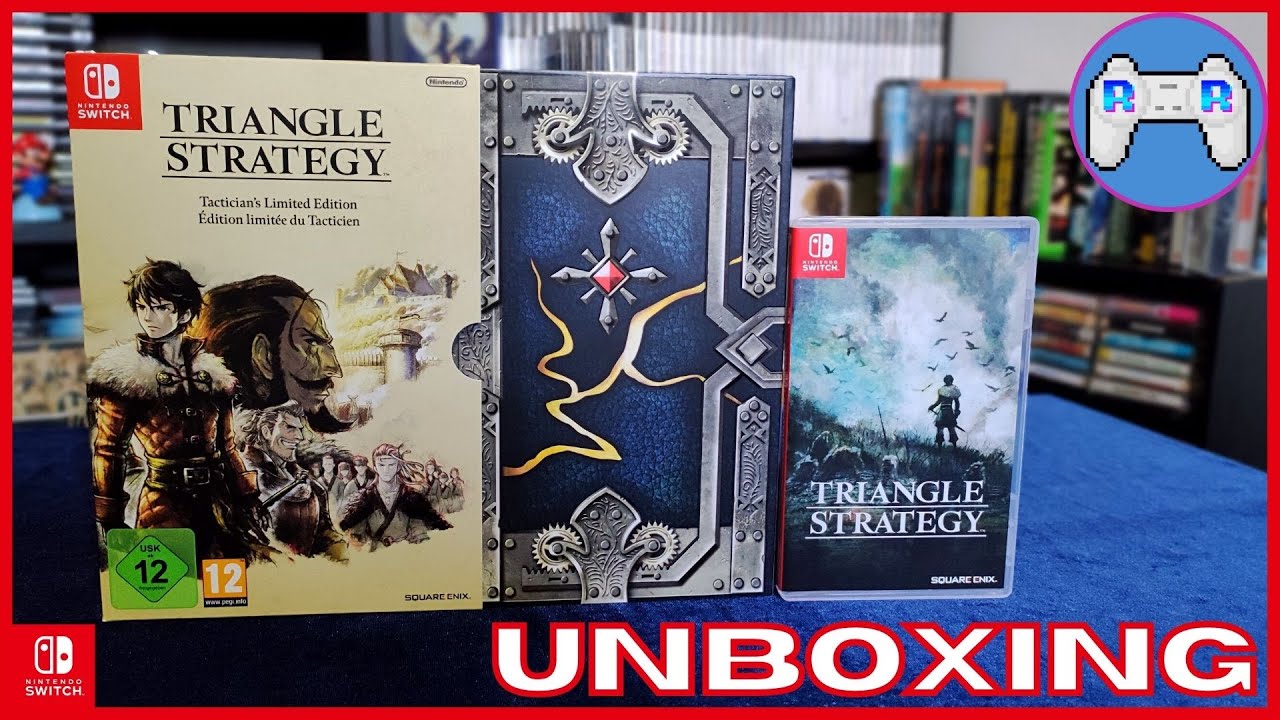 Triangle Strategy Tactician's Edition UNBOXING - Retro Raider
