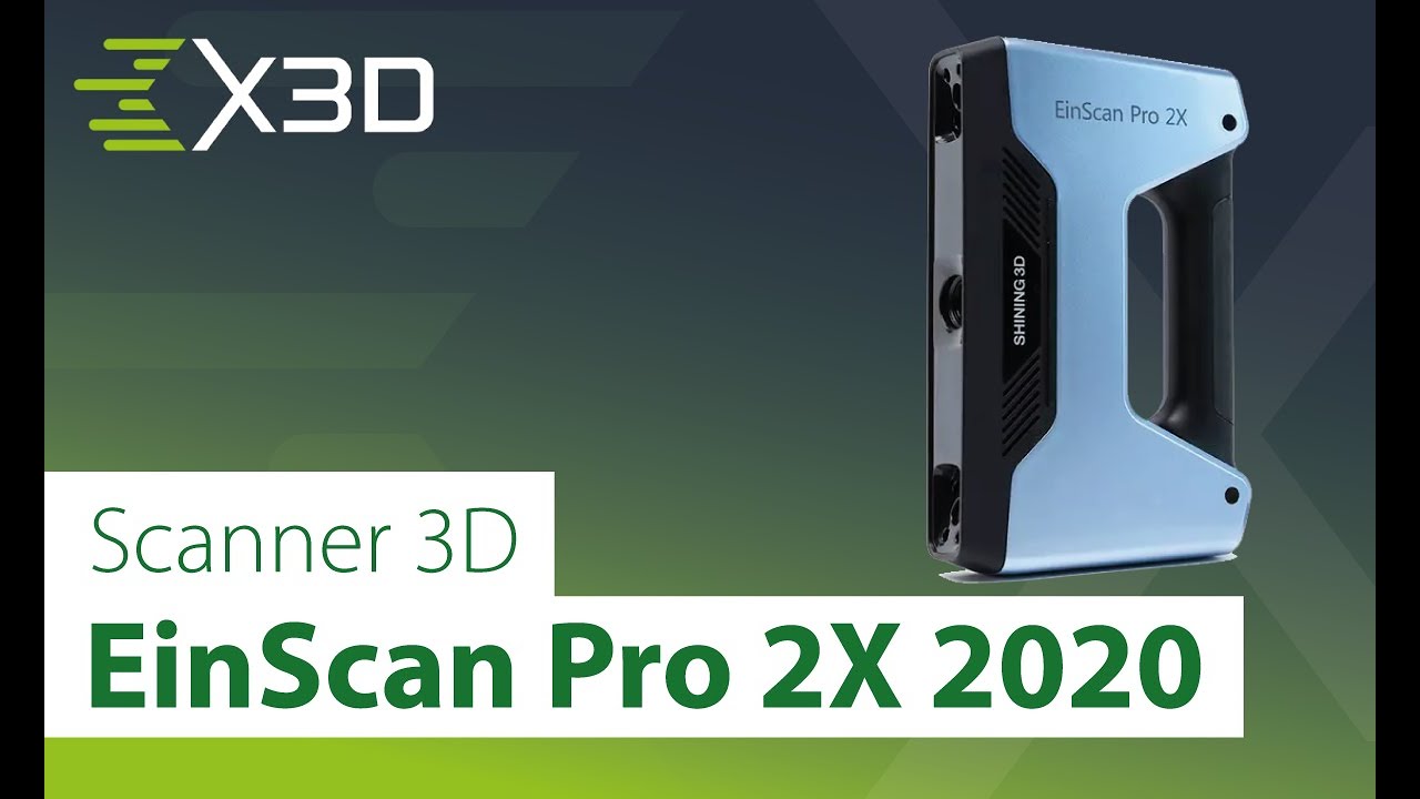 EinScan Pro 2X Series | Scanner 3D Multifuncional - YouTube