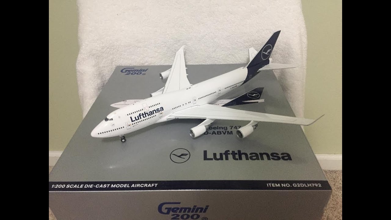Gemini 1/200 ルフトハンザ 747-400 G2DLH1241 GEMINI 200 Lufthansa
