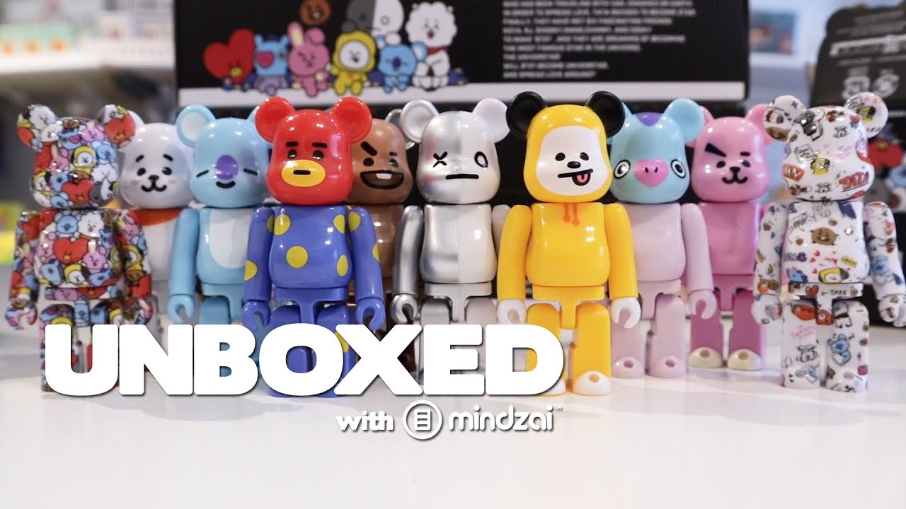 BT21 Bearbricks by BTS Entire Case Unboxing - Unboxed EP94 - YouTube