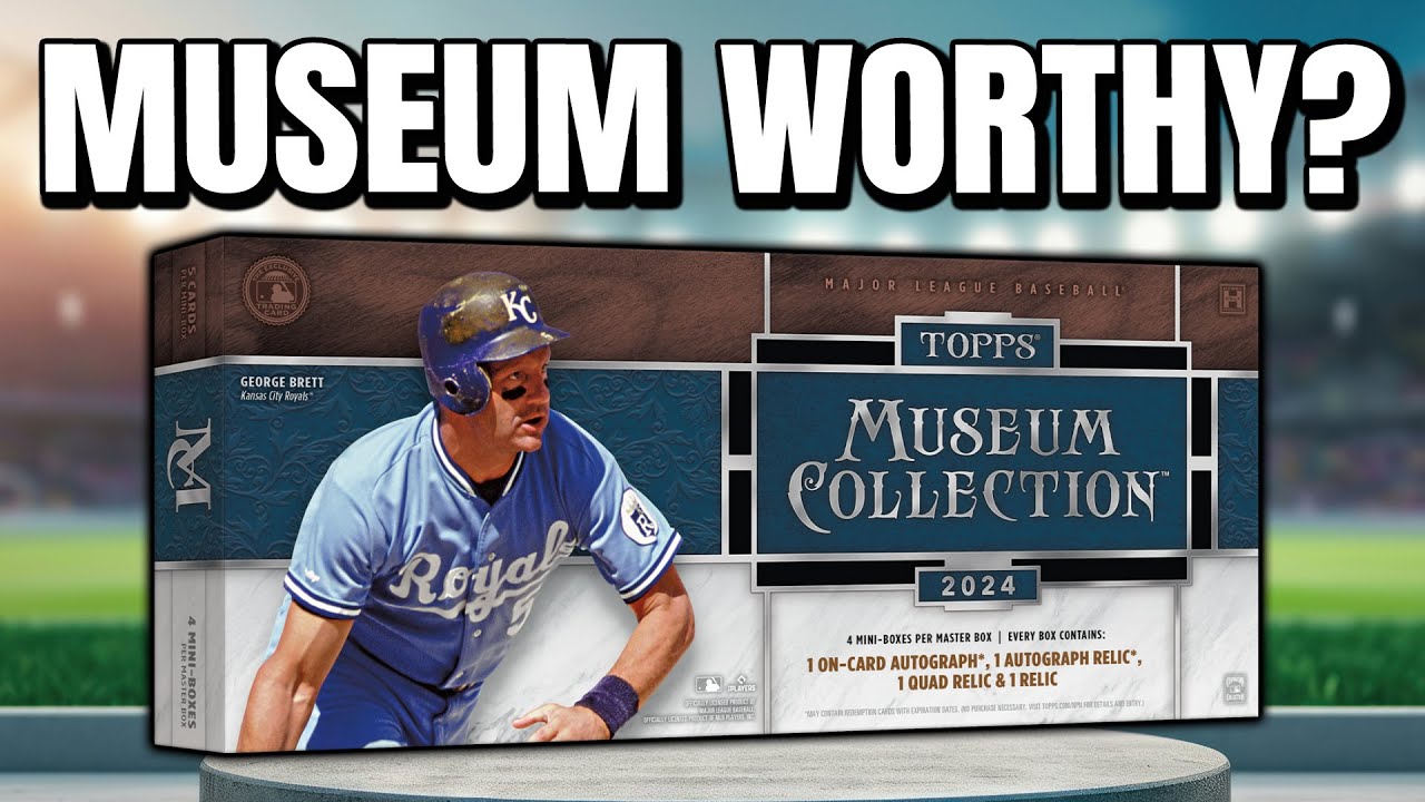WORTH THE $400?!! | 2024 Topps Museum Collection Hobby Box - YouTube