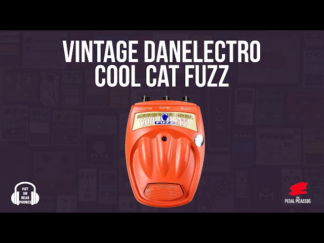 VINTAGE DANELECTRO COOL CAT FUZZ - YouTube