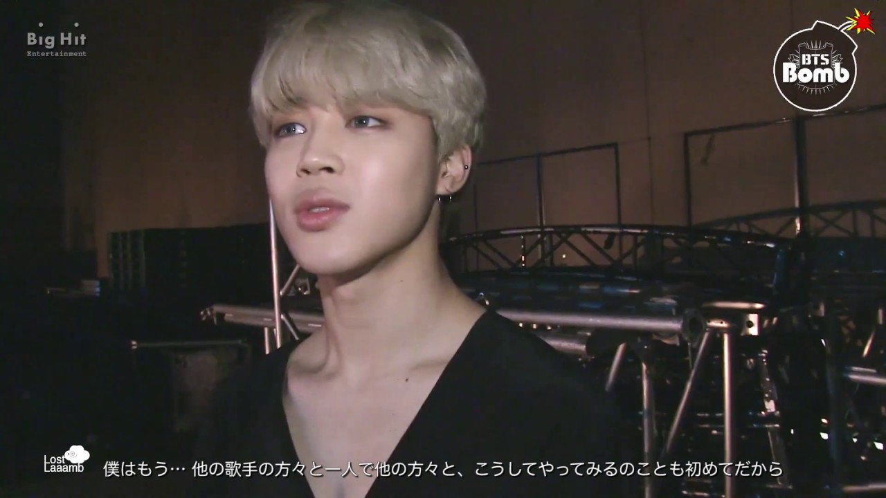 日本語字幕 BTS [BANGTAN BOMB] Jimin Opening show stage @SBS 가요