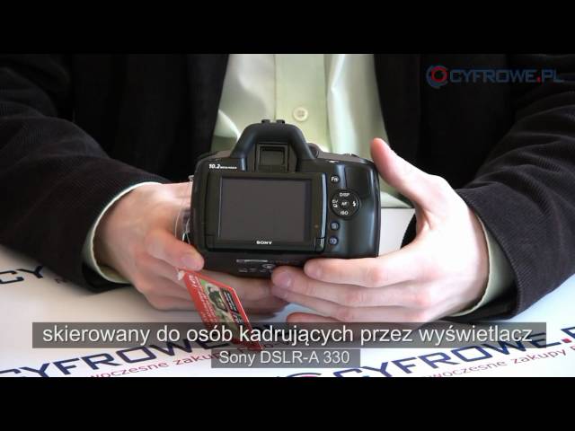 Sony DSLR A330 - YouTube