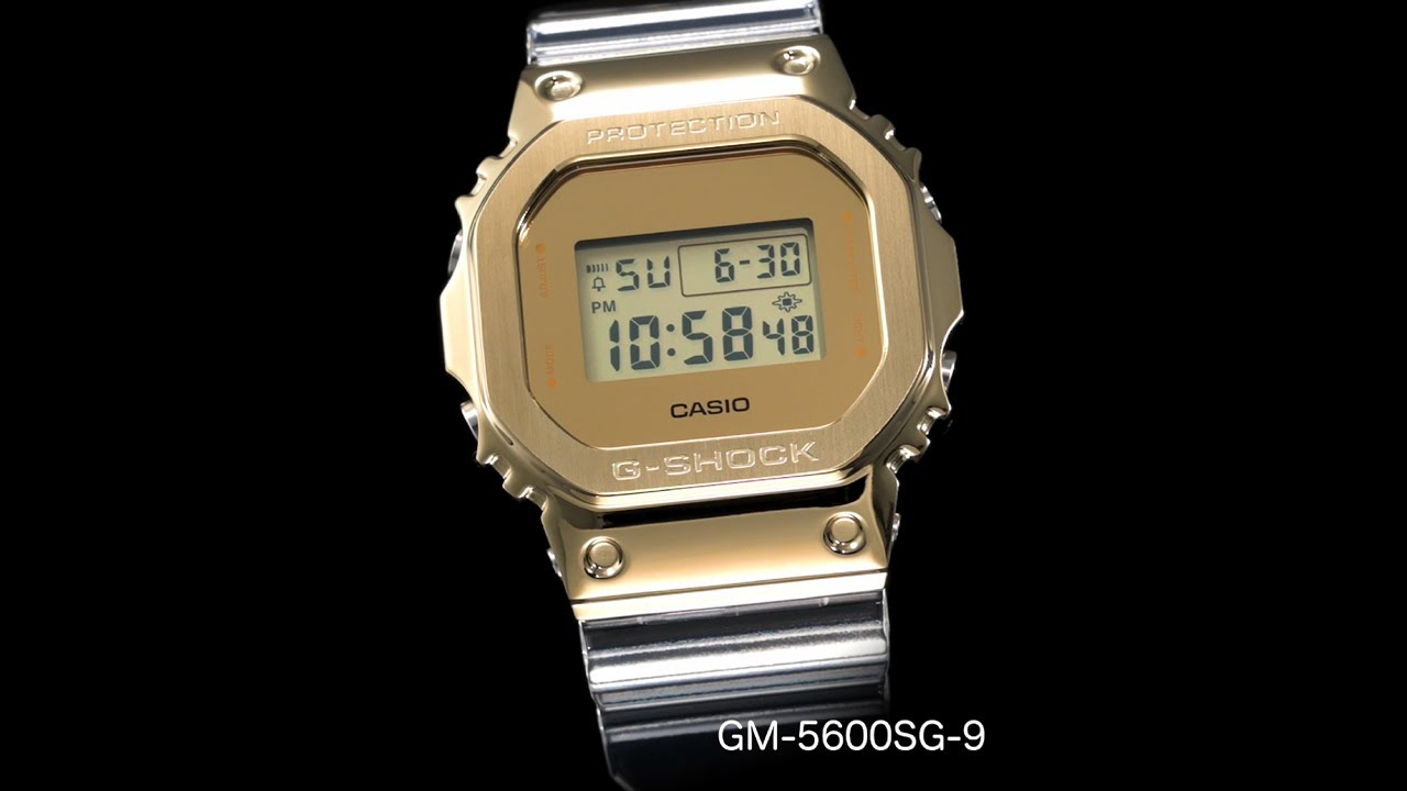 GM5600SG-9 | Gold Metal Covered Watch - G-SHOCK | CASIO
