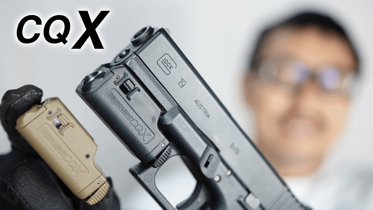 東京マルイ STRIKE.45 ガスガン マイクロライトCQX付き マイクロライト